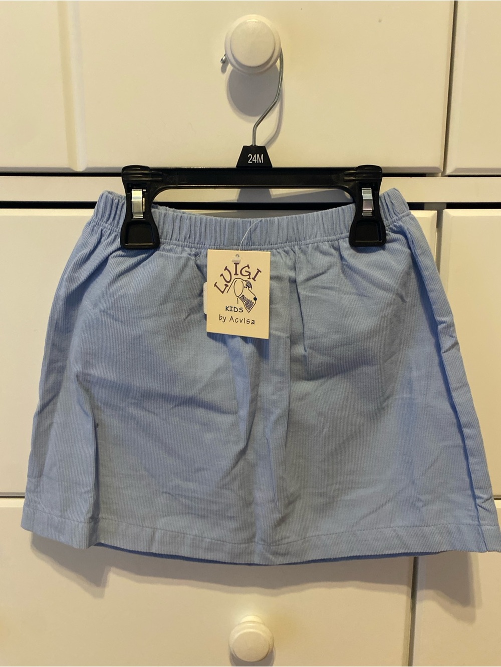 Luigi Kids Light Blue Skirt / Size 5 / NWT
